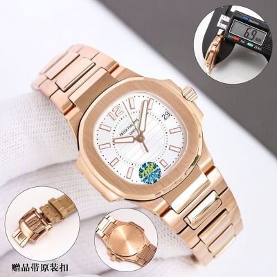 Patek Philippe geneve quartz watch Nautilus 32mm Swiss Quartz Movement 316L Steel Women Watch